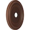 Ekena Millwork Traditional PVC Medallion (Canopies up to 13 1/2"), 22"OD x 3 1/2"ID x 1 1/2"P, Metallic Rust CMP22TRDRU - alternate 5